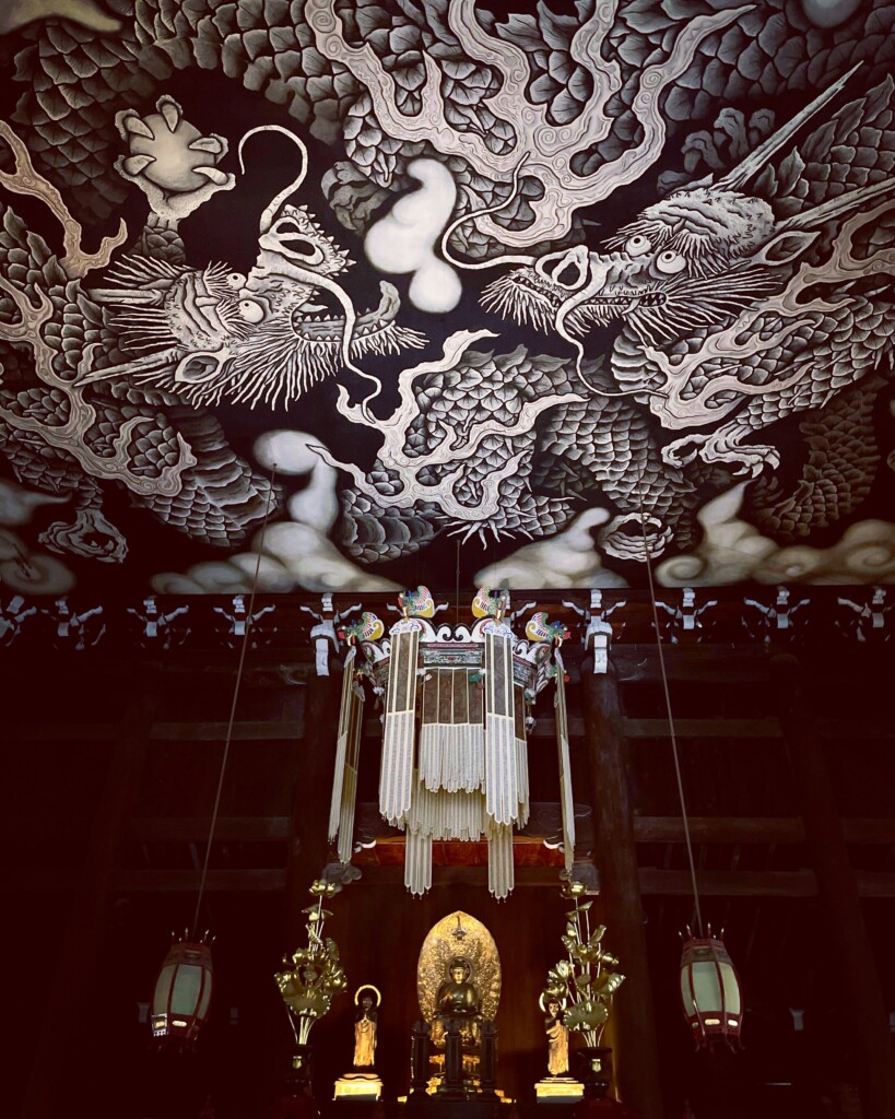 建仁寺,双龍図,天井画,水墨画,日本画,小泉淳作