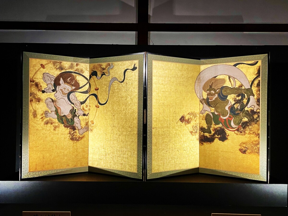 建仁寺,風神雷神図屏風,日本画