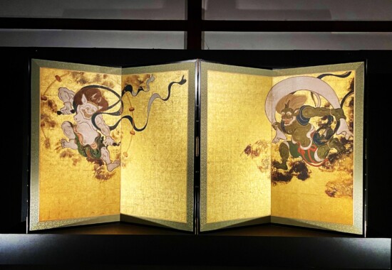 建仁寺,風神雷神図屏風,日本画